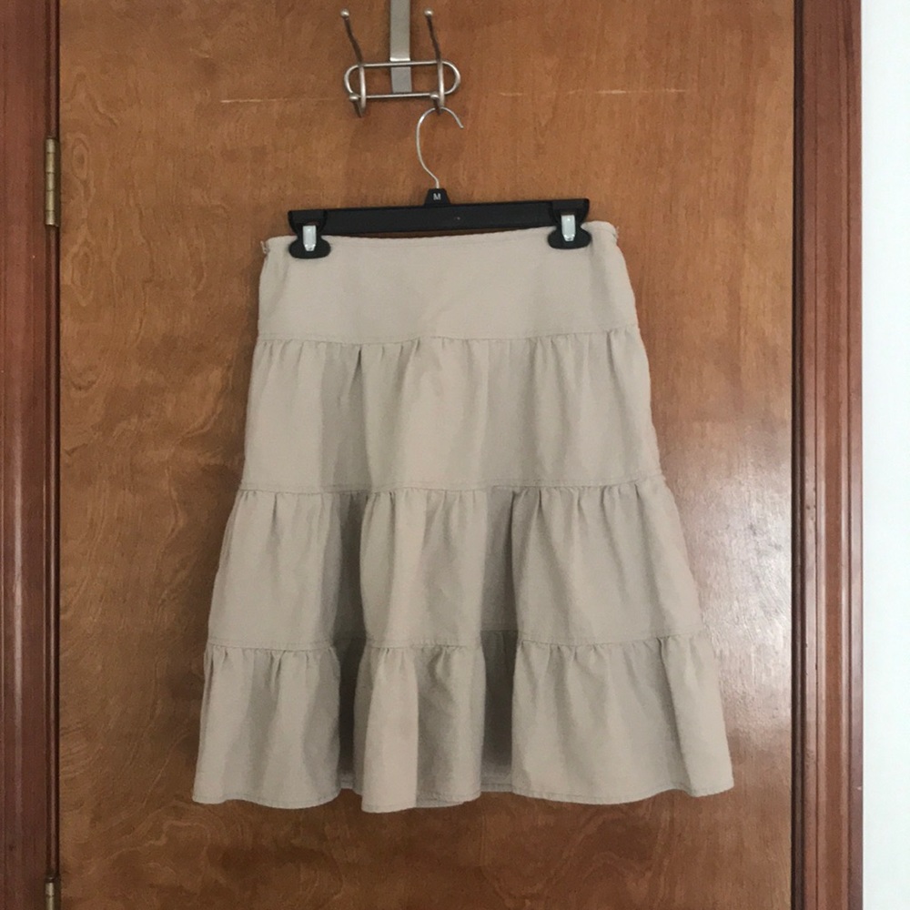 Tan skirt
